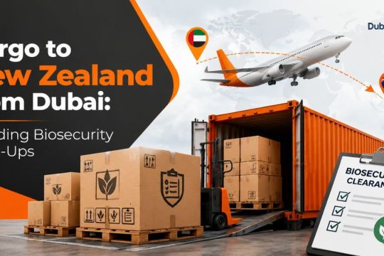Cargo to New Zealand from Dubai