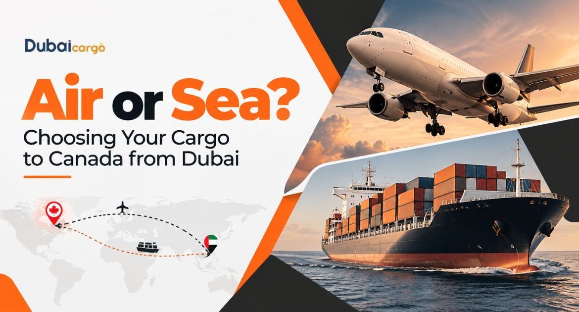 Cargo to Canada from Dubai