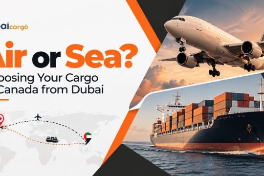Cargo to Canada from Dubai