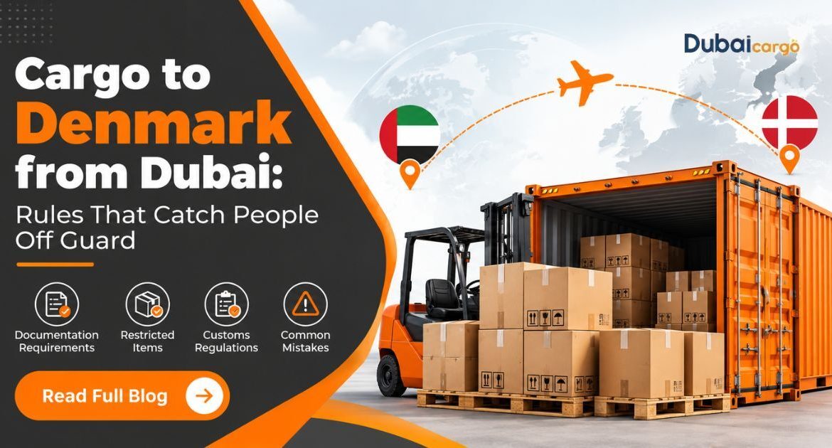 Cargo to Denmark from Dubai