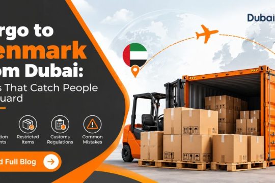 Cargo to Denmark from Dubai
