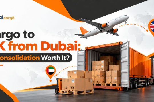 Cargo to UK from Dubai